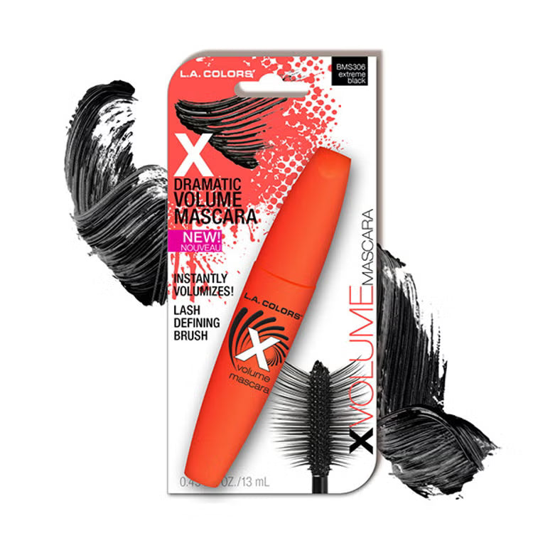 LA Colors - Máscara X Volume - Extreme Black