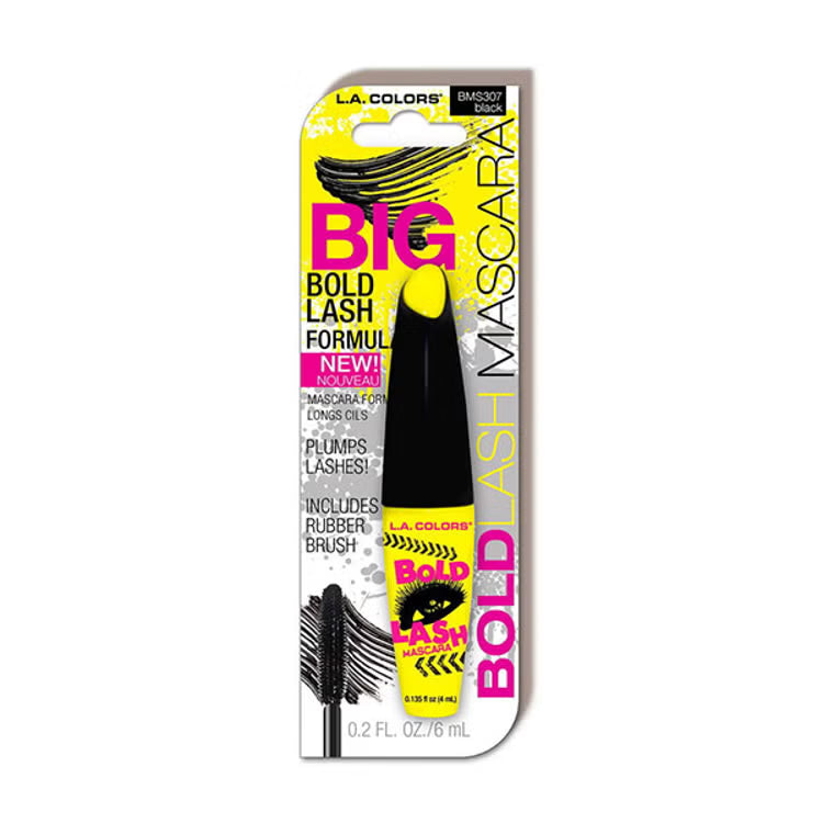LA Colors - Máscara Mini Bold - Black