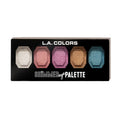 LA Colors - Paleta de sombras Shimmer Eye - Shine On 
 ( Double Face)