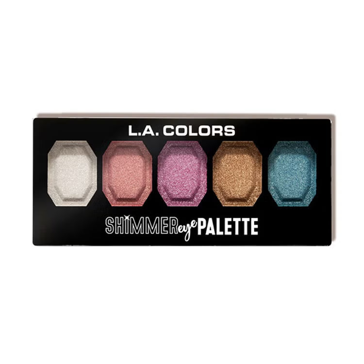 LA Colors - Paleta de sombras Shimmer Eye - Shine On 
 ( Double Face)