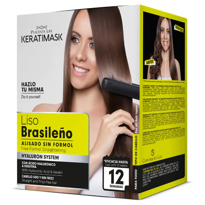 BE NATURAL KERATIMASK Alisado