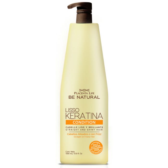 BE NATURAL LISSO KERATINA Acondicionador 1L