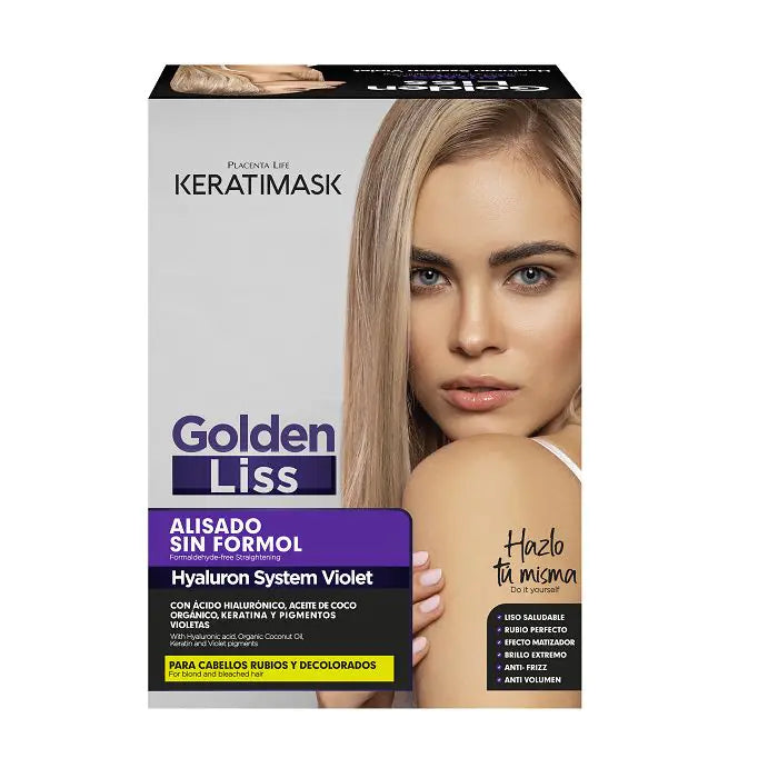 BE NATURAL Keratimask Alisado Golden Liss