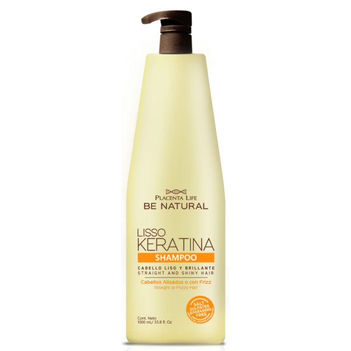 BE NATURAL LISSO KERATINA Champú 1L