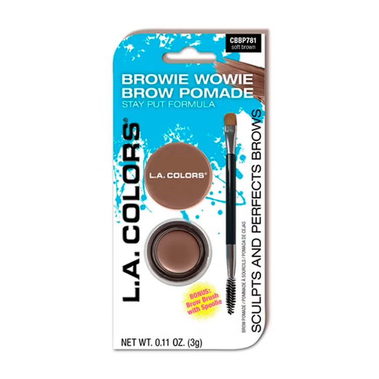 LA Colors - Browie Wowie Pomade - Dark Brown