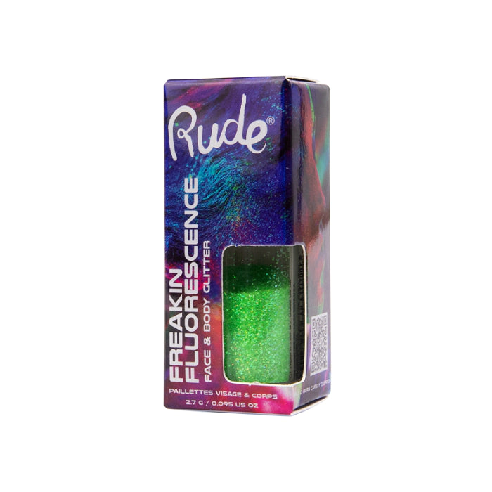 Freakin Flourescence Face & Body Glitter Rave Wave