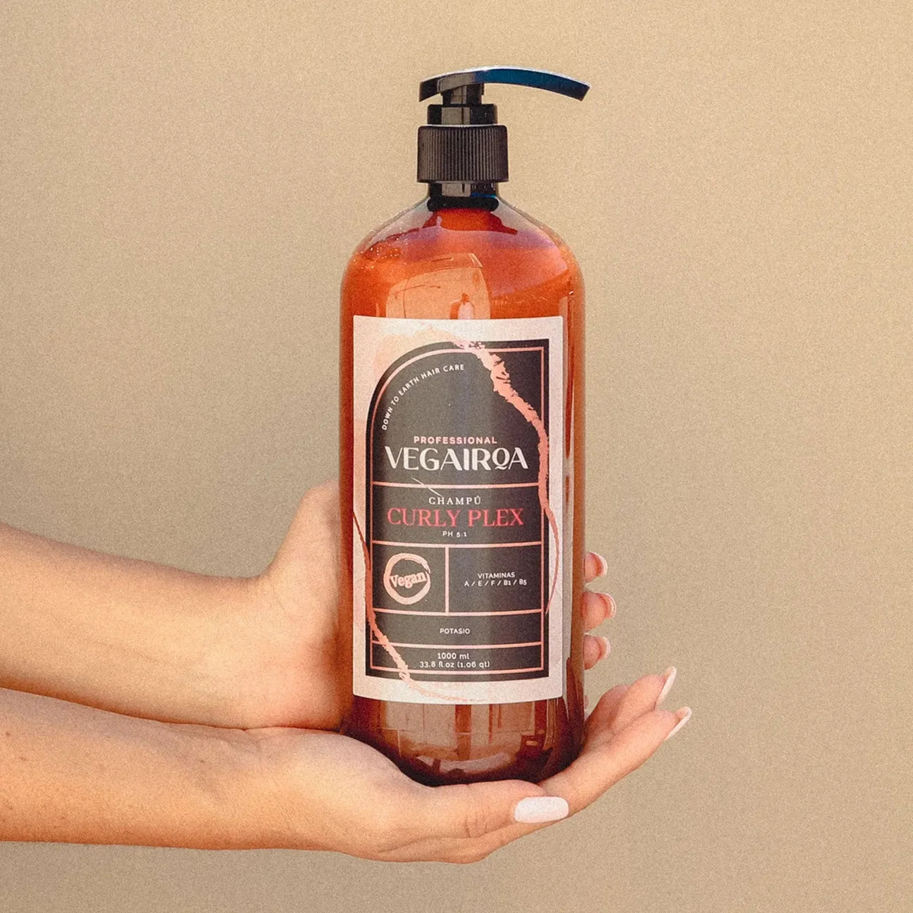 Vegairoa Curly Plex Champú 1000ml