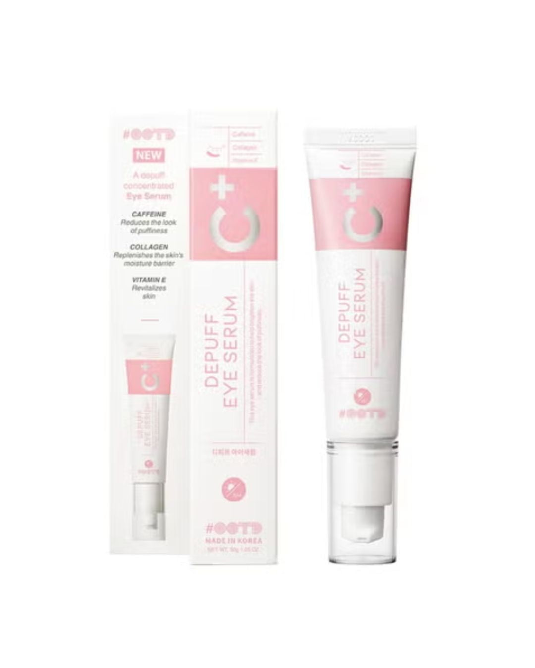 Depuff Eye Serum (Caffeine, Collagen + Vitamin E)