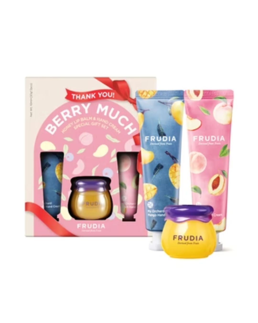 Set Cremas de Manos y Bálsamo de Labios THANK YOU BERRY MUCH