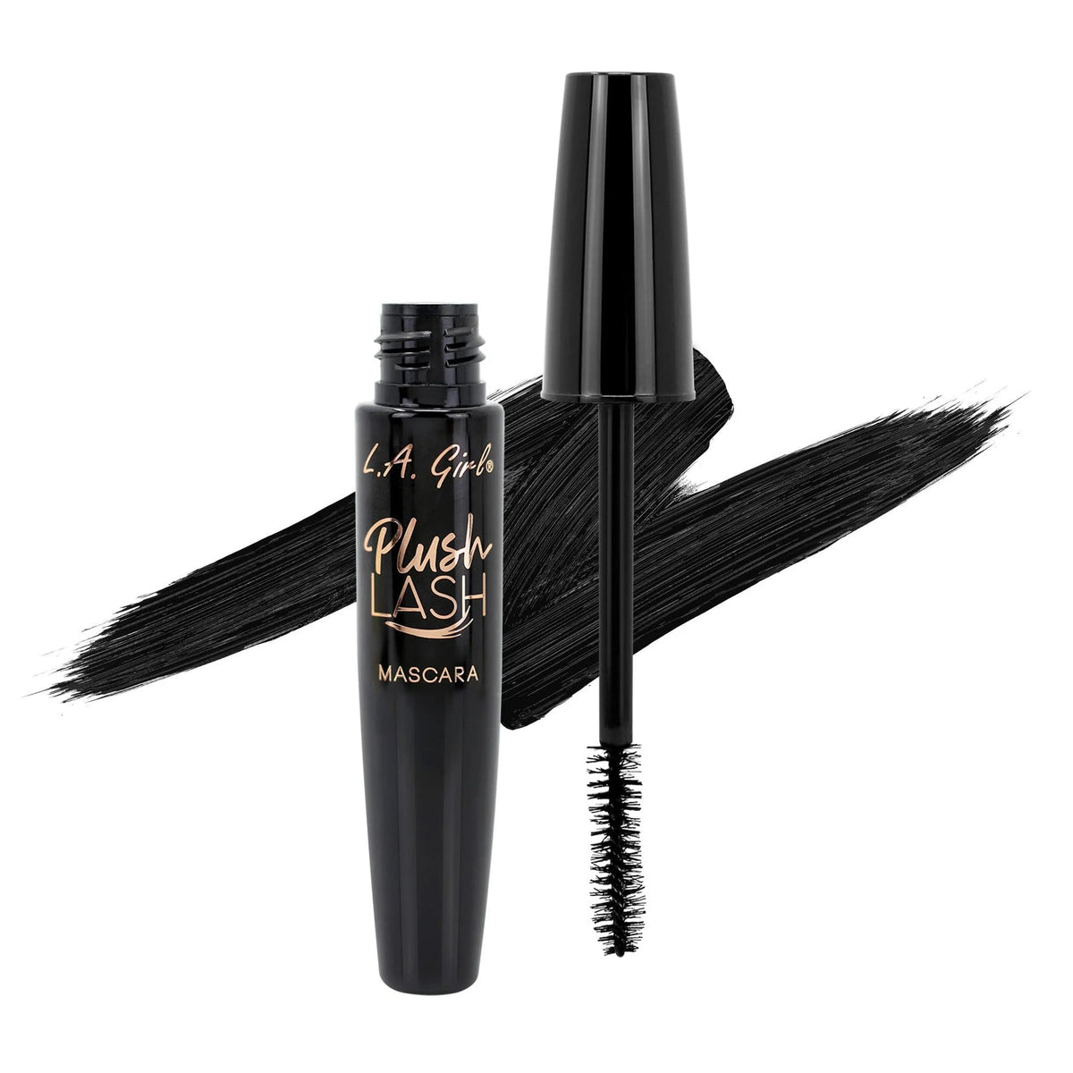 LA GIRL Plush Mascara - Blackest Black