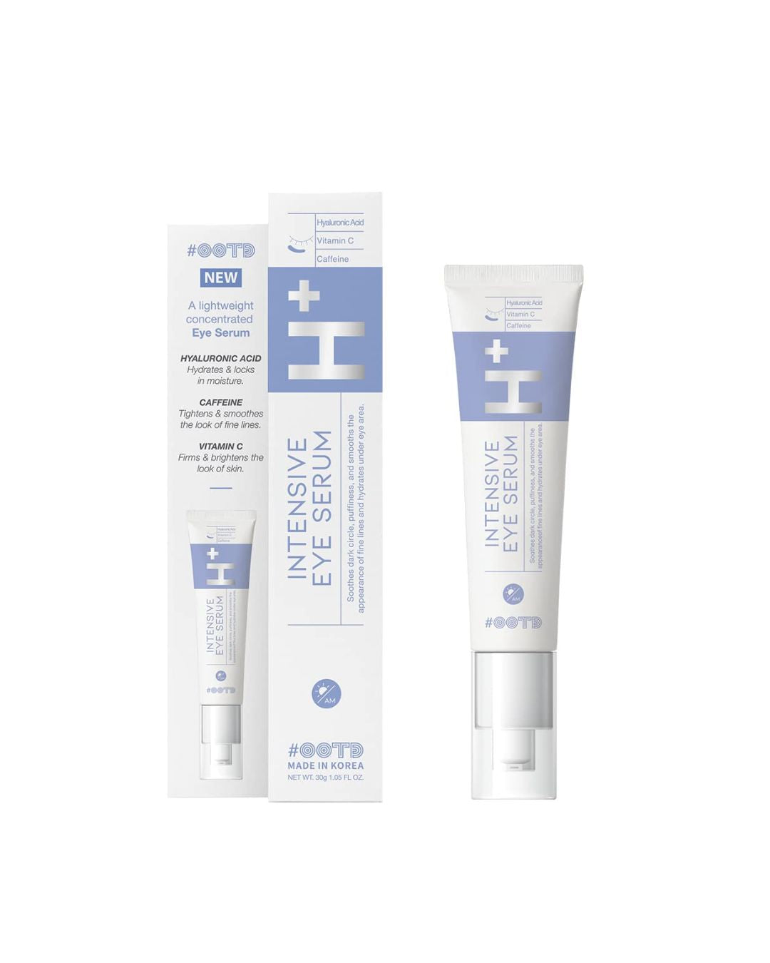 Intensive Eye Serum-A.M (Hyaluronic acid,Caffeine,Vitamin C)