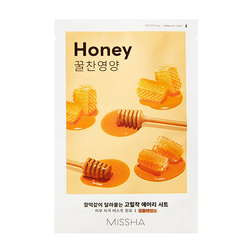 Missha Airy Fit Sheet Mask [Honey] - Mascarilla Miel