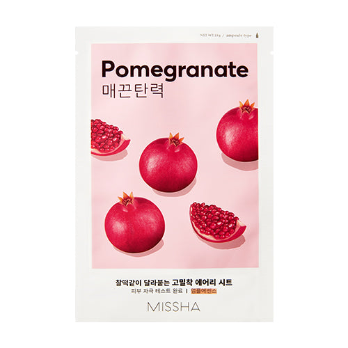 Missha Airy Fit Sheet Mask [Pomegranate] - Mascarilla Granada