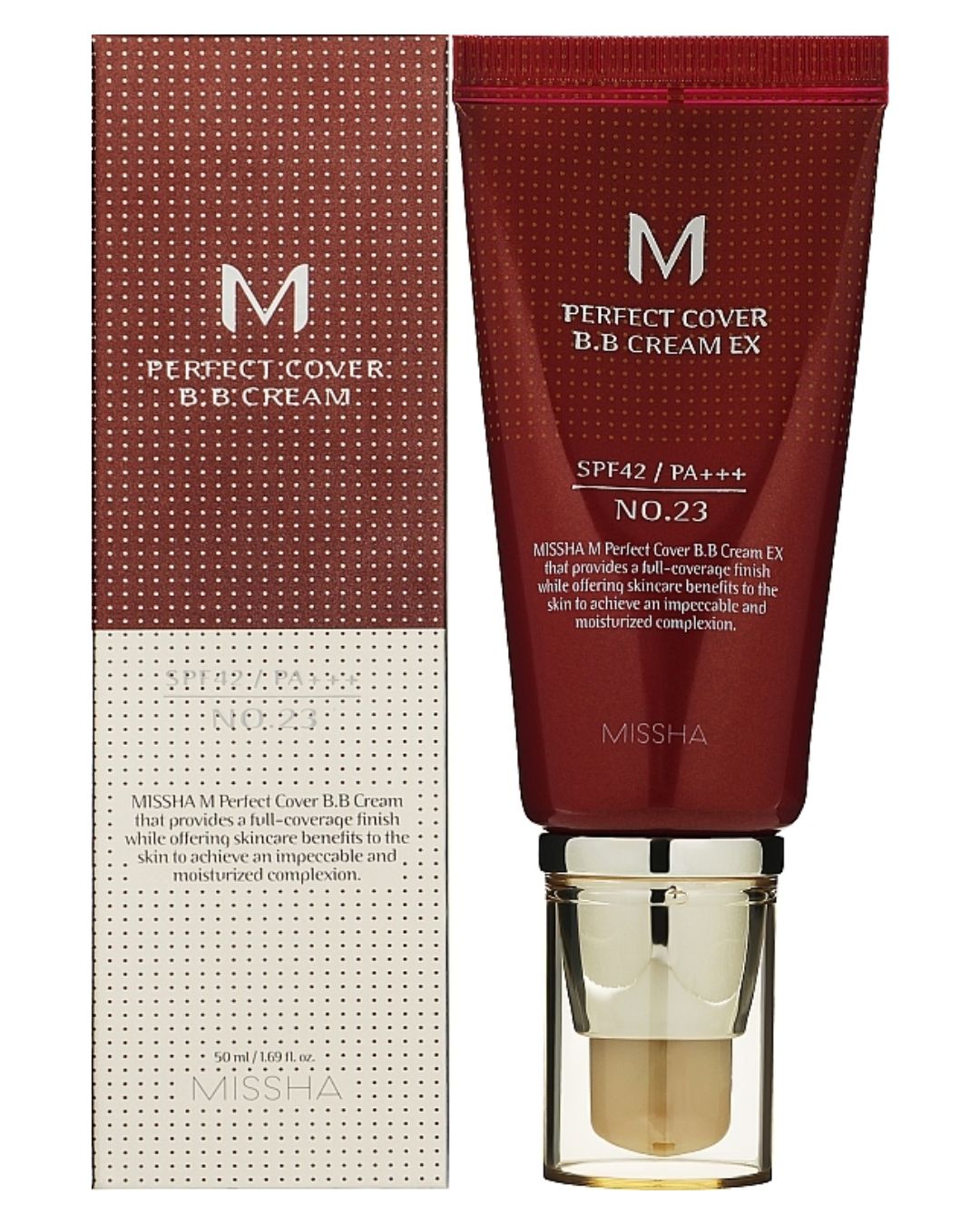 Missha M Perfect Cover Bb Cream Ex Spf42/Pa+++ (50Ml) [No.23] - Crema BB multifuncional