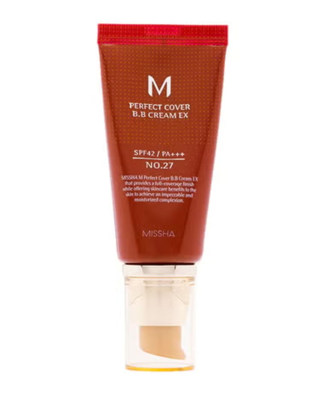 Missha M Perfect Cover Bb Cream Ex Spf42/Pa+++ (50Ml) [No.27] - Crema BB multifuncional