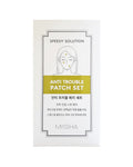 Missha Speedy Solution Anti Trouble Patch Set - Parches transparente