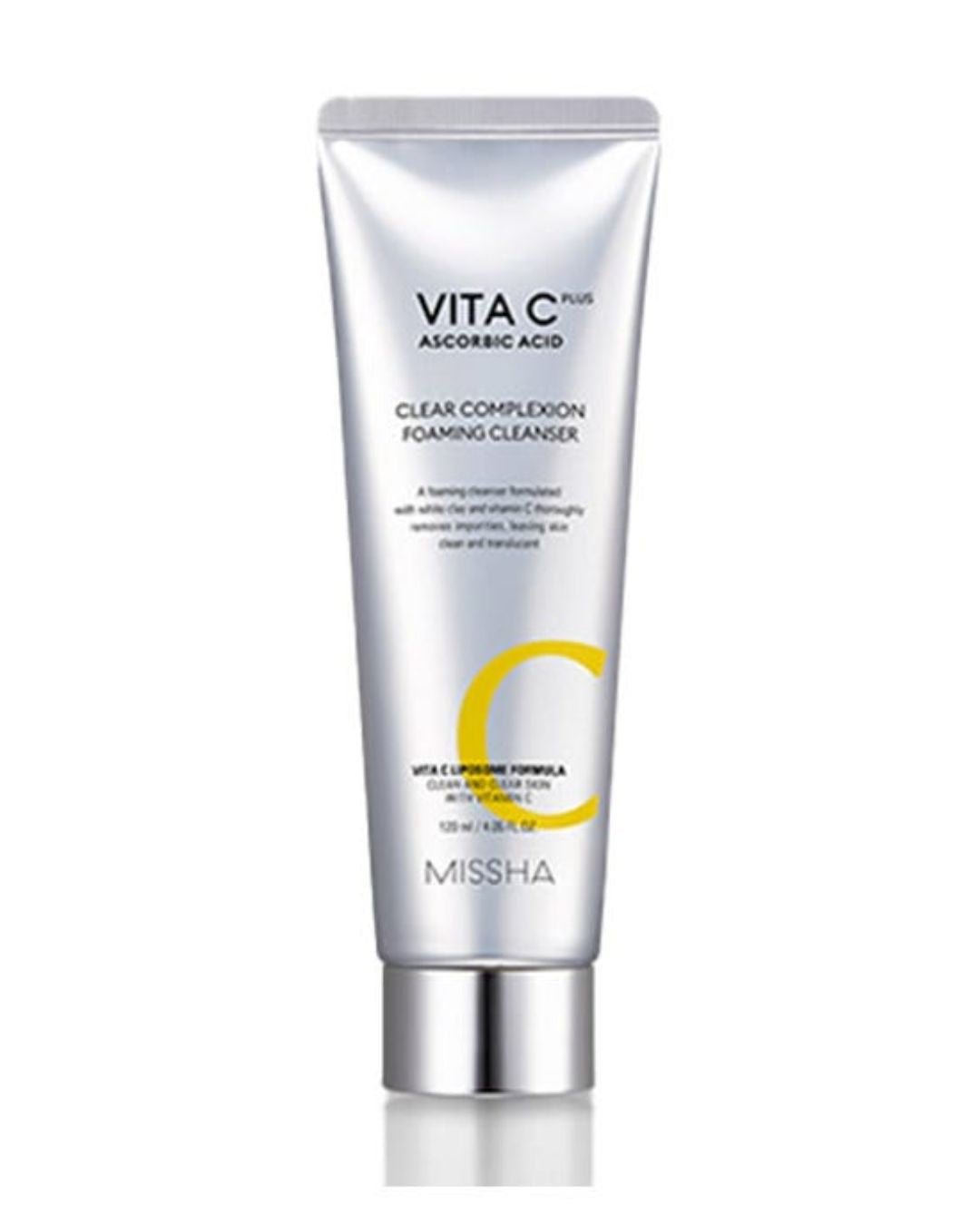 Missha Vita C Plus Clear Complexion Foaming Cleanser - Limpiador espumoso Vita C