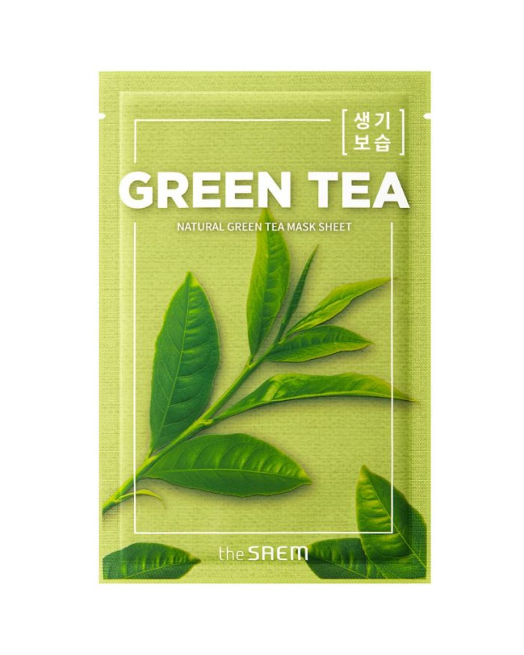 Natural Green Tea Mask Sheet_Mascarilla Té Verde
