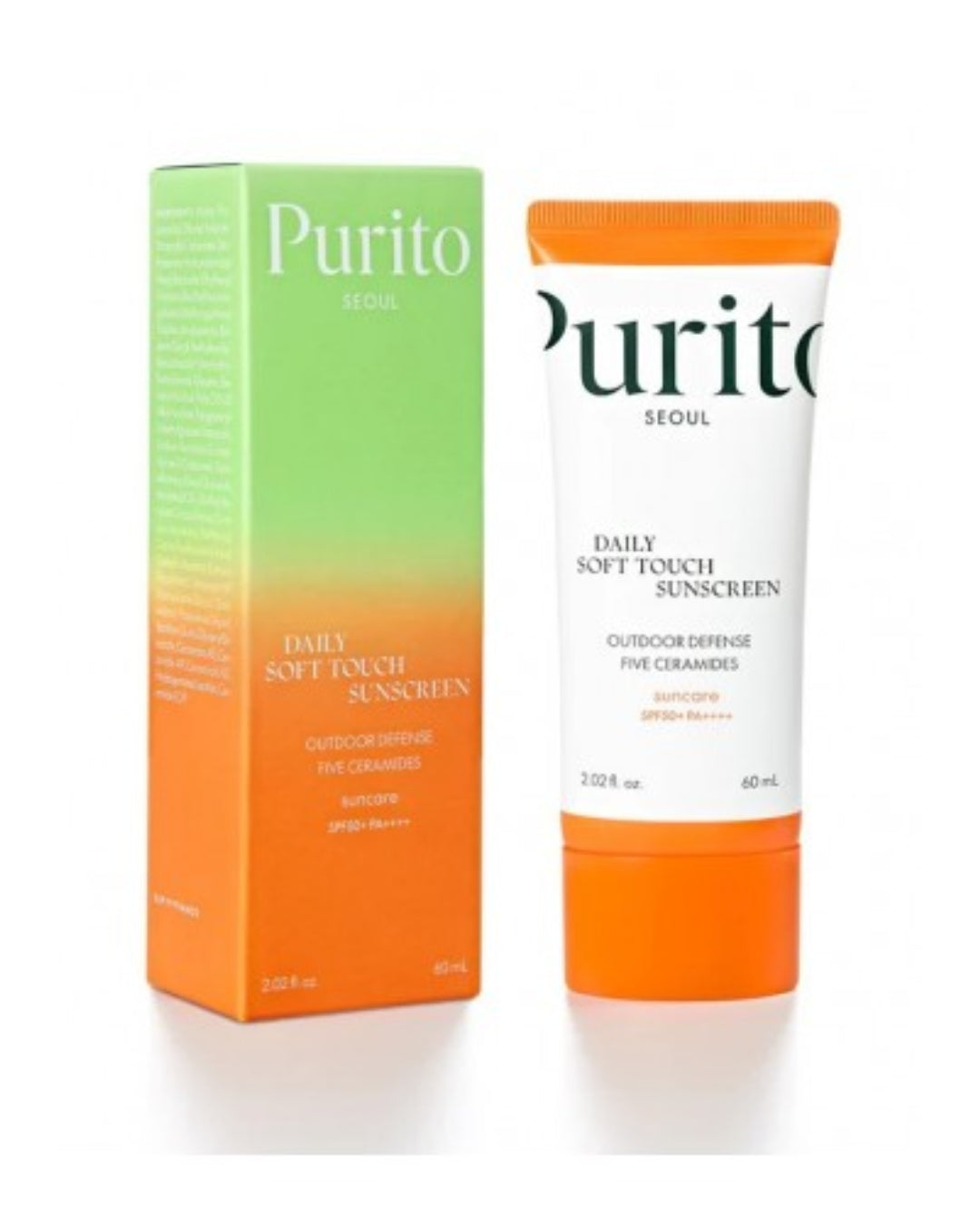 PURITO Daily Soft Touch Sunscreen / Solar resistente al agua_60ml