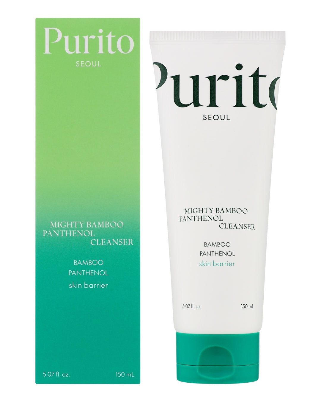 PURITO Mighty Bamboo Panthenol Cleanser/ Limpiador con Pantenol_150ml