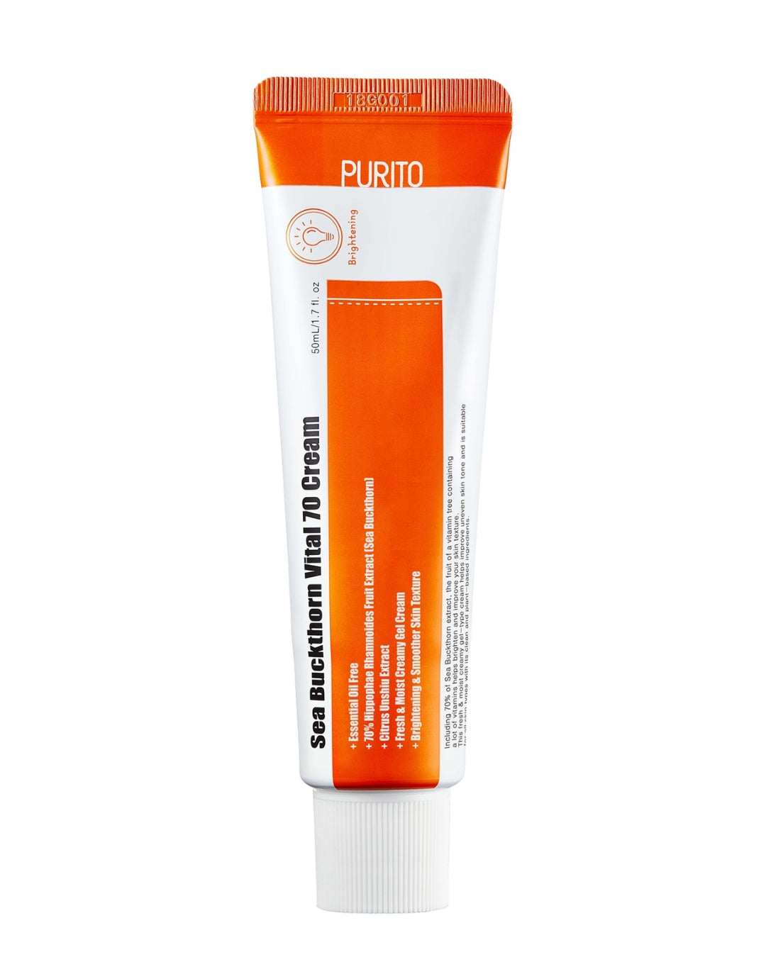 PURITO Sea Buckthorn Vital 70 Cream / Crema con Vitamin Tree_50ml