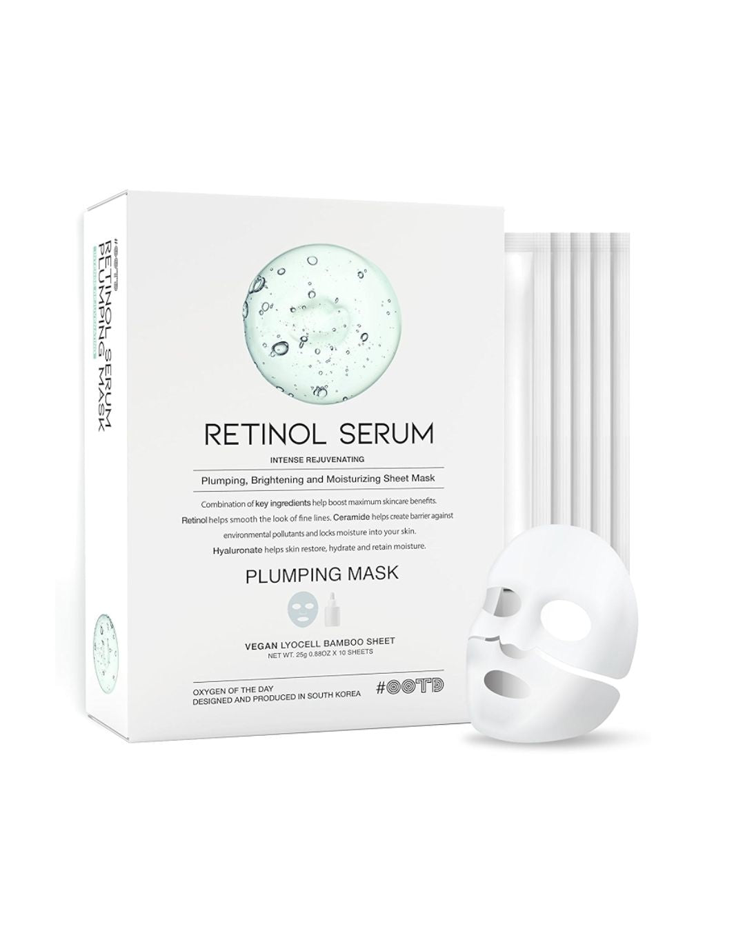 Retinol Serum Plumping Mask (# Plumping# Brightening # Moisturizing)