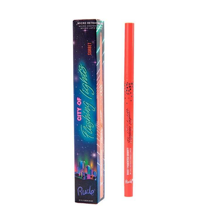 City of Flashing Lights Micro Retractable Liner