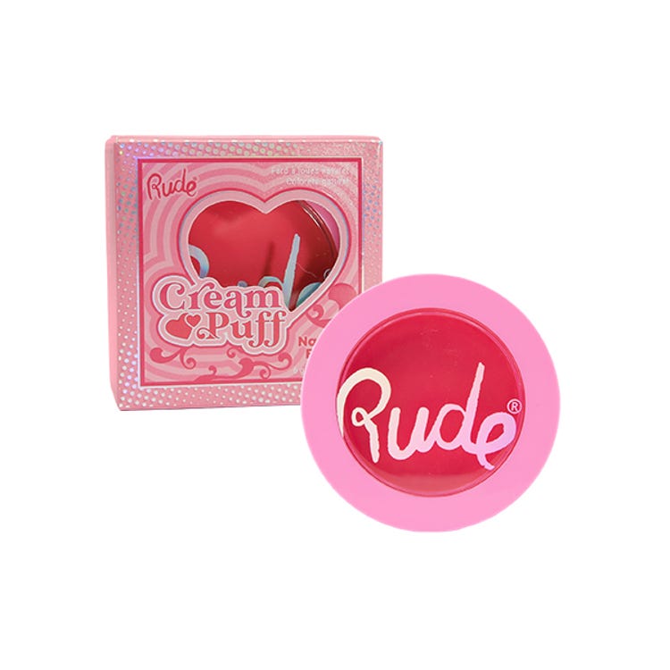Cream Puff Natural Blush Red Velvet