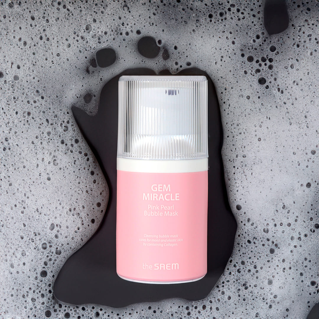 Gem Miracle Pink Pearl Bubble Mask_Mascarilla con burbujas