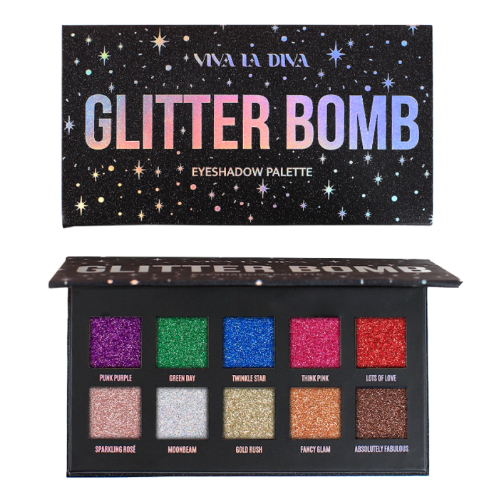 Viva la Diva Glitterbomb Eyeshadow Palette
