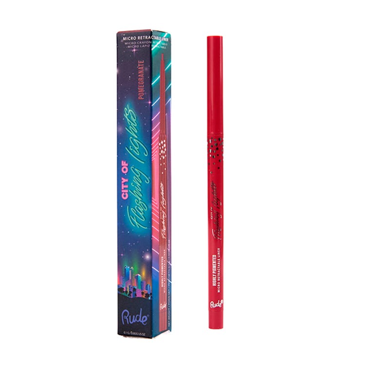 City of Flashing Lights Micro Retractable Liner