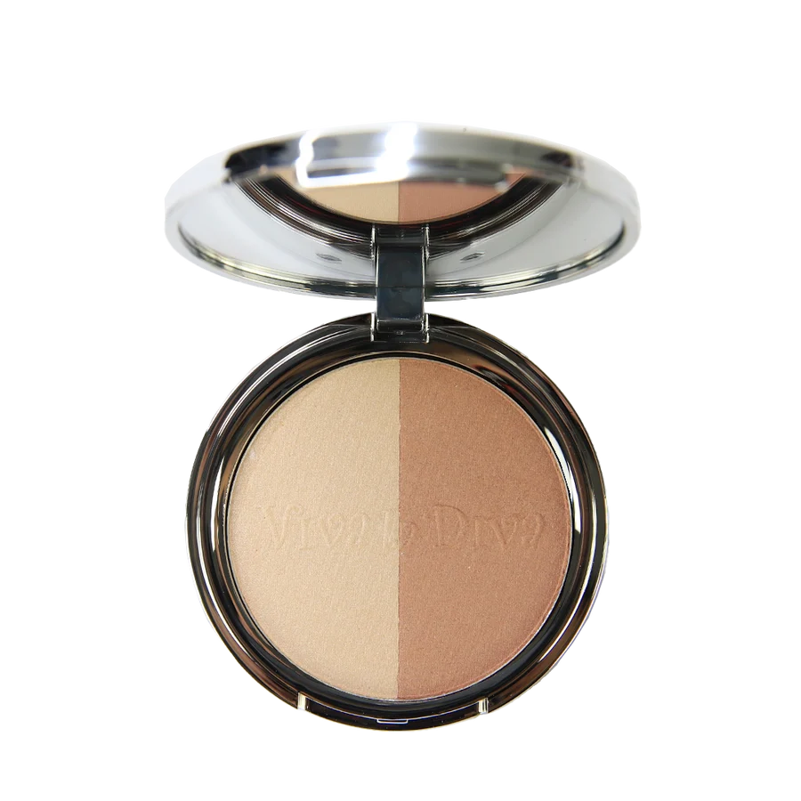 Viva la Diva Highlighter Duo Warm Gold