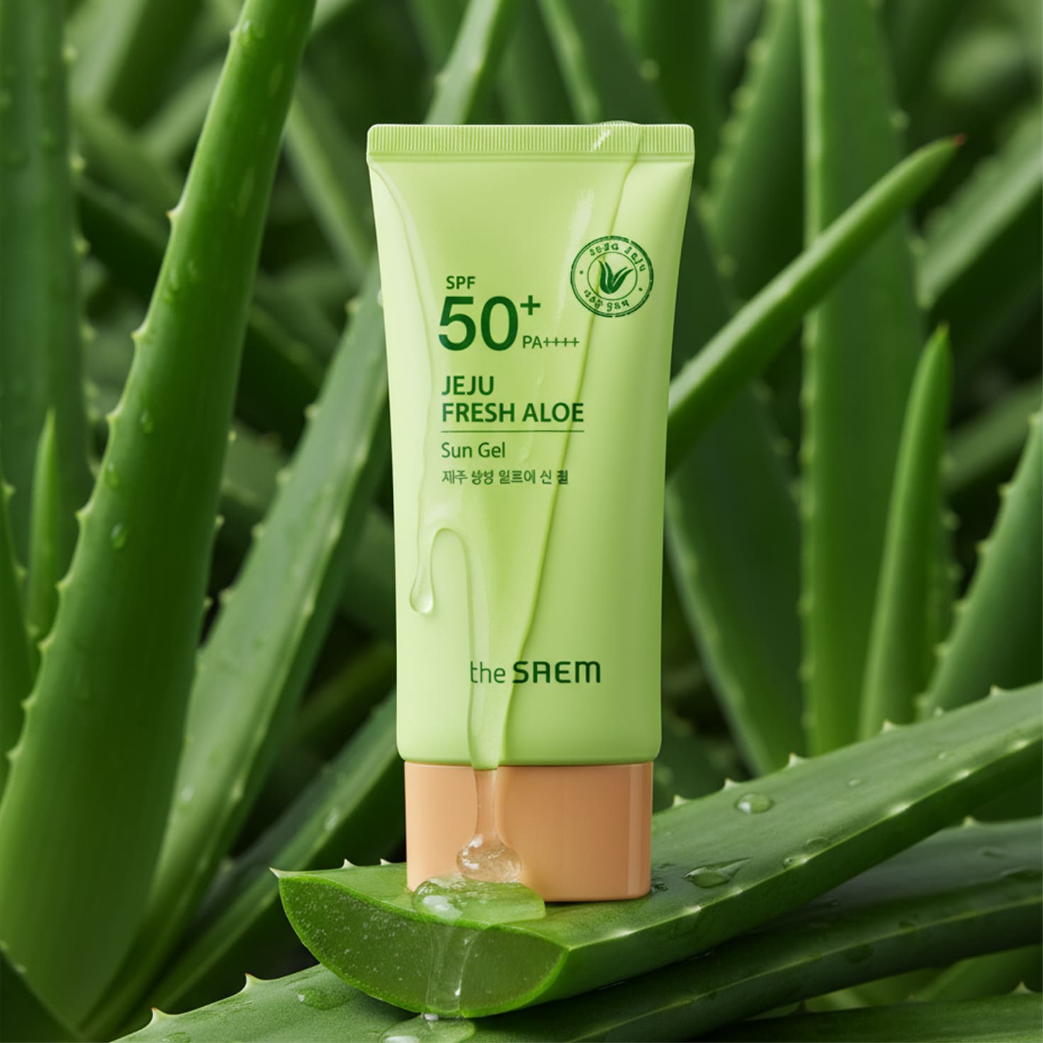 Jeju Fresh Aloe Sun Gel_Gel Solar