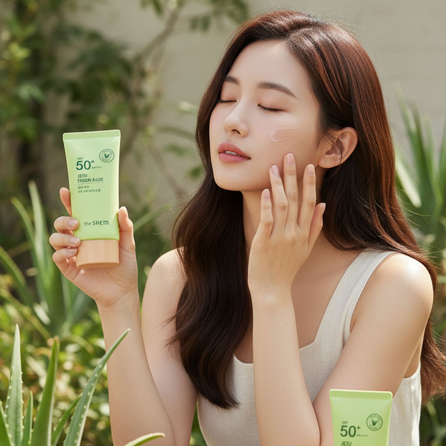 Jeju Fresh Aloe Sun Gel_Gel Solar