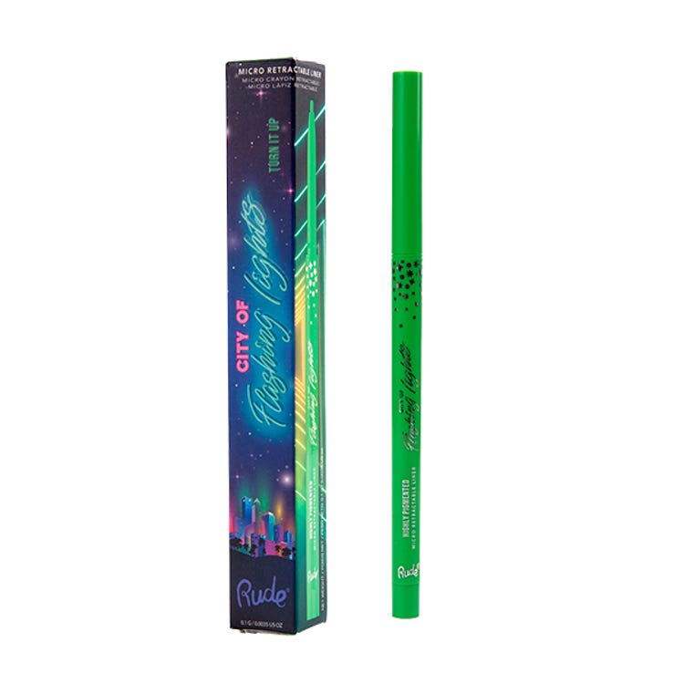 City of Flashing Lights Micro Retractable Liner