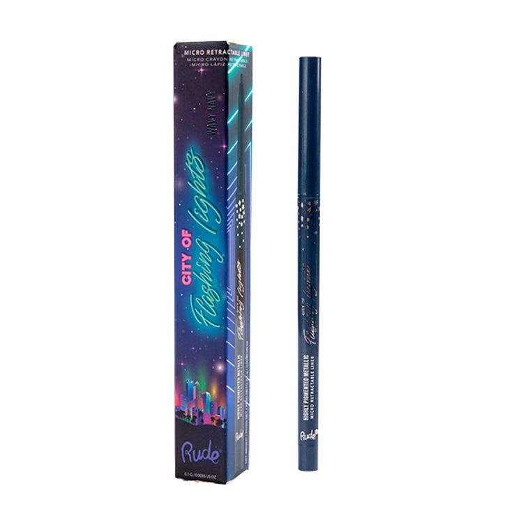 City of Flashing Lights Micro Retractable Liner